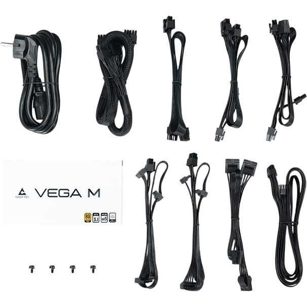 Netzteil 1000W Chieftec Vega M (PPG-1000-C) - Foto 6