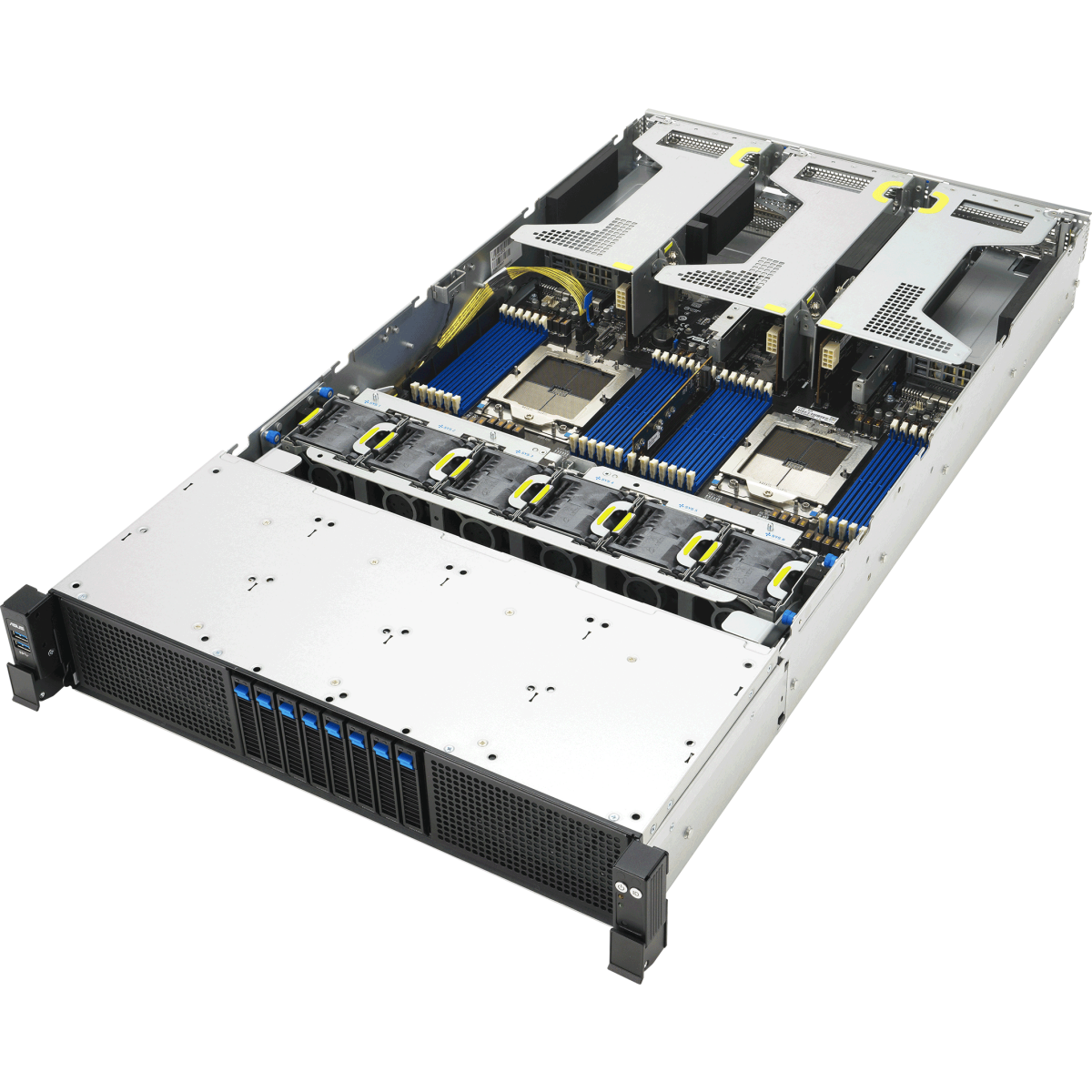 Serverplattform für den Onlineshop ASUS RS720A-E13-RS8U (90SF0441-M009K0) - Foto 3