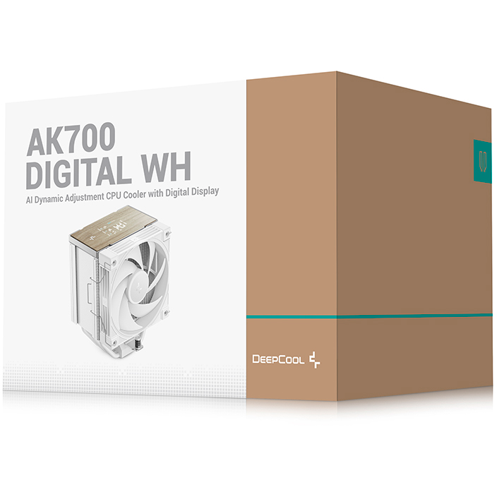Kühler DeepCool AK700 DIGITAL WH - R-AK700-WHNDMN-GJD - Foto 9