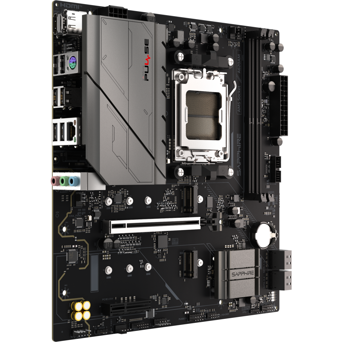 Mainboard Sapphire PULSE A620AM - 52118-03-40G - Foto 2