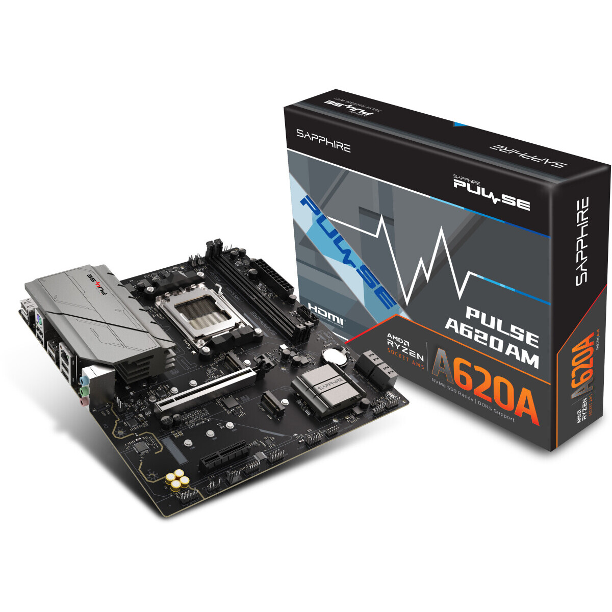 Mainboard Sapphire PULSE A620AM - 52118-03-40G - Foto 6