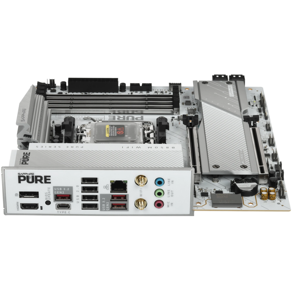 Mainboard Sapphire PURE B850M WIFI - 52123-02-40G - Foto 3