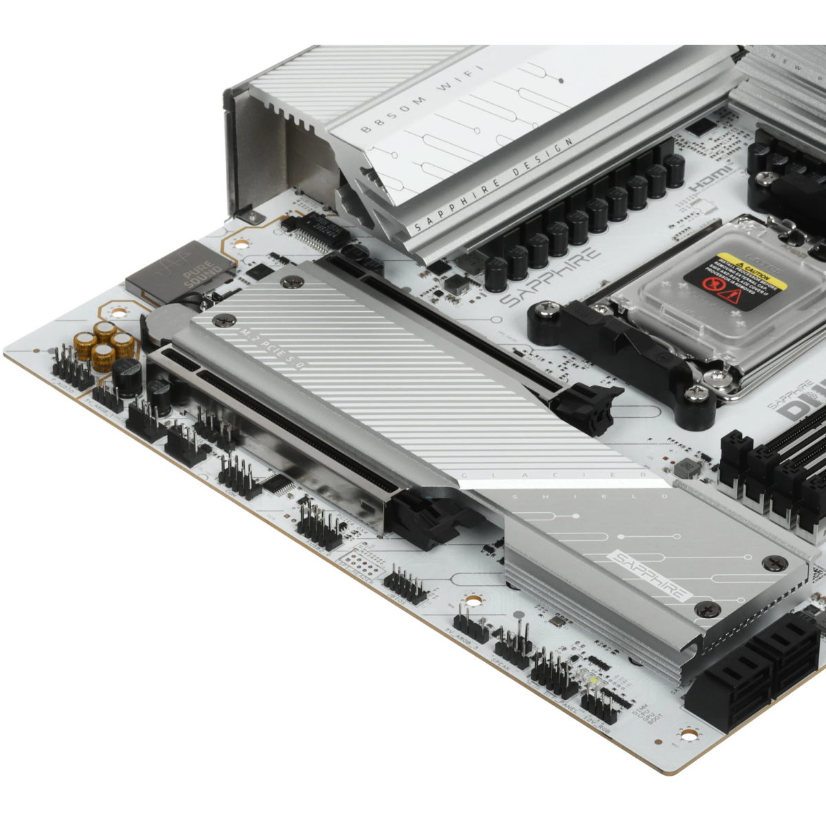 Mainboard Sapphire PURE B850M WIFI - 52123-02-40G - Foto 4