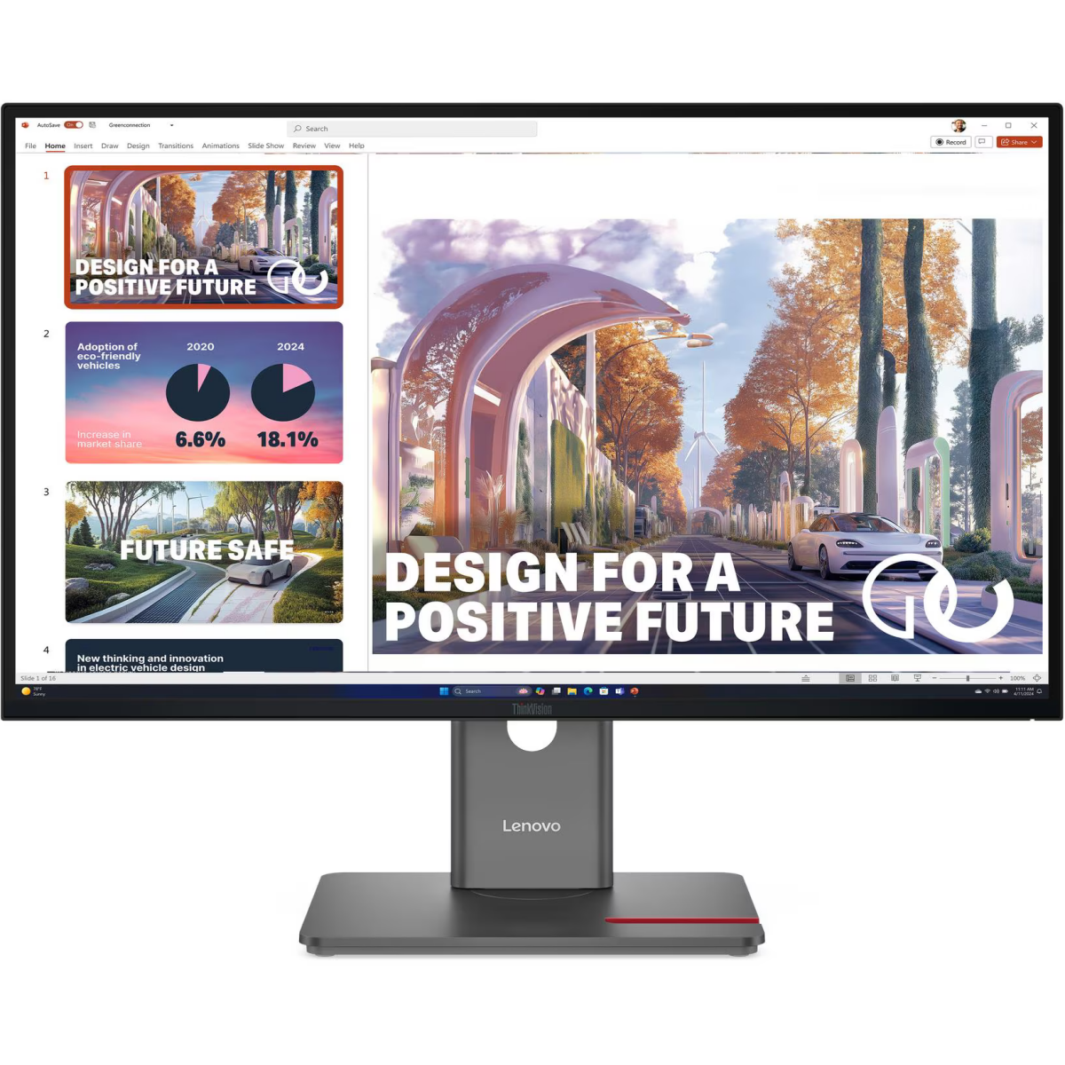 Monitor Lenovo 27" ThinkVision P27QD-40 (64B3GAT2EU)