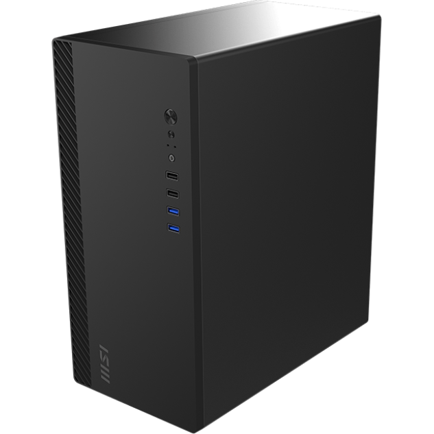 Gehäuse MSI Pro Shield M100P Black - 306-7G31M21-HH9 - Foto 3