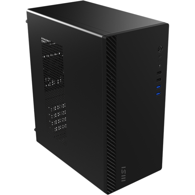Gehäuse MSI Pro Shield M100P Black - 306-7G31M21-HH9 - Foto 5