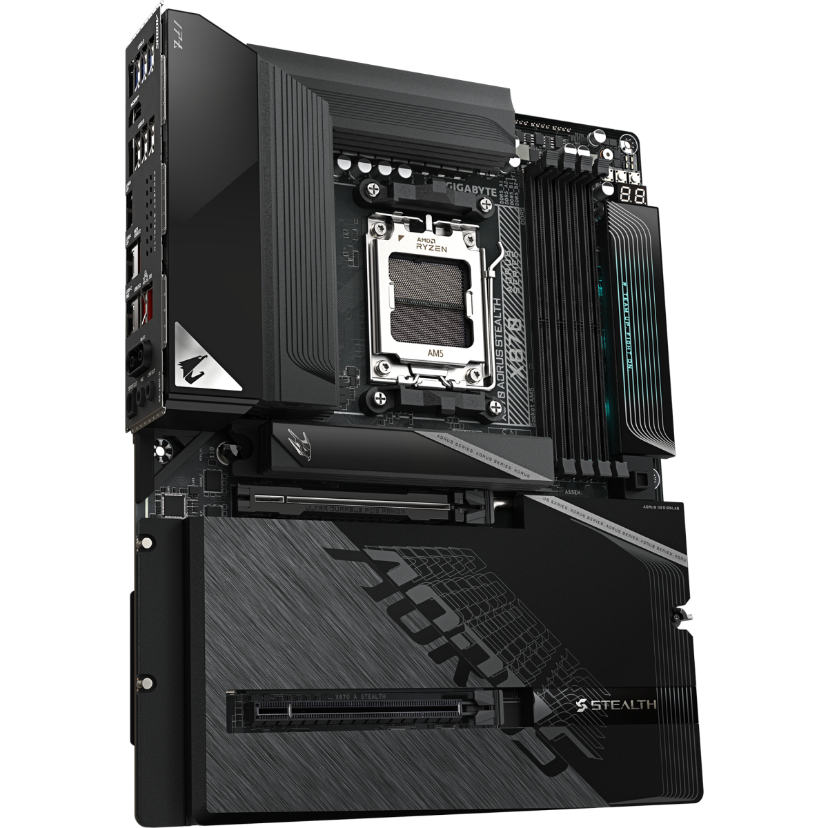 Motherboard Gigabyte X870 AORUS STEALTH - X870 A STEALTH - Foto 2