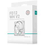 Gehäuselüfter DeepCool FD12 WH V2 (R-FD12V2-WHNPN1-G)