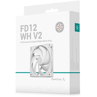 Gehäuselüfter DeepCool FD12 WH V2 - R-FD12V2-WHNPN1-G - Foto 6