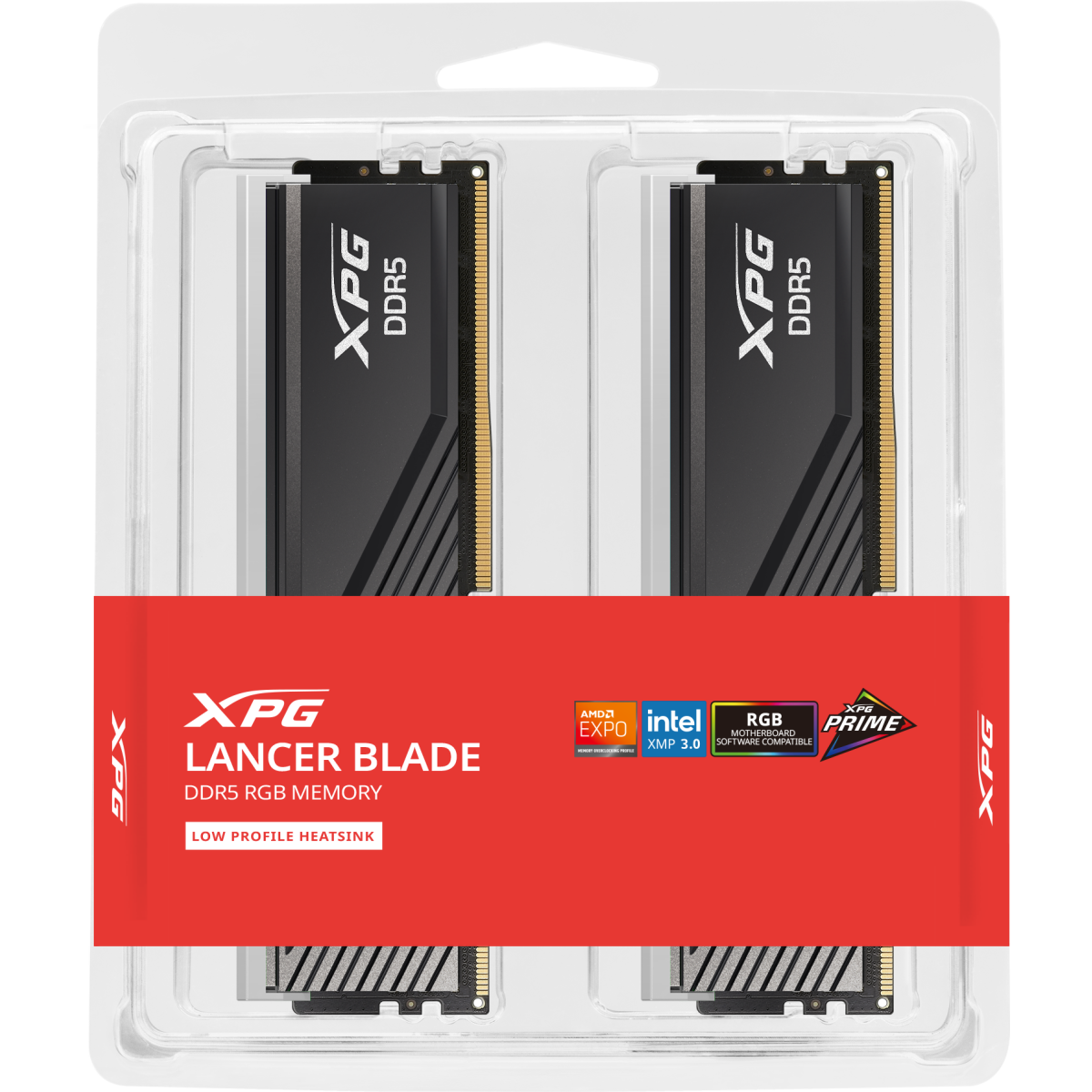 Arbeitsspeicher 32GB DDR5 6000MHz ADATA XPG Lancer Blade RGB (AX5U6000C4816G-DTLABRBK) (2x16GB KIT) - Foto 5