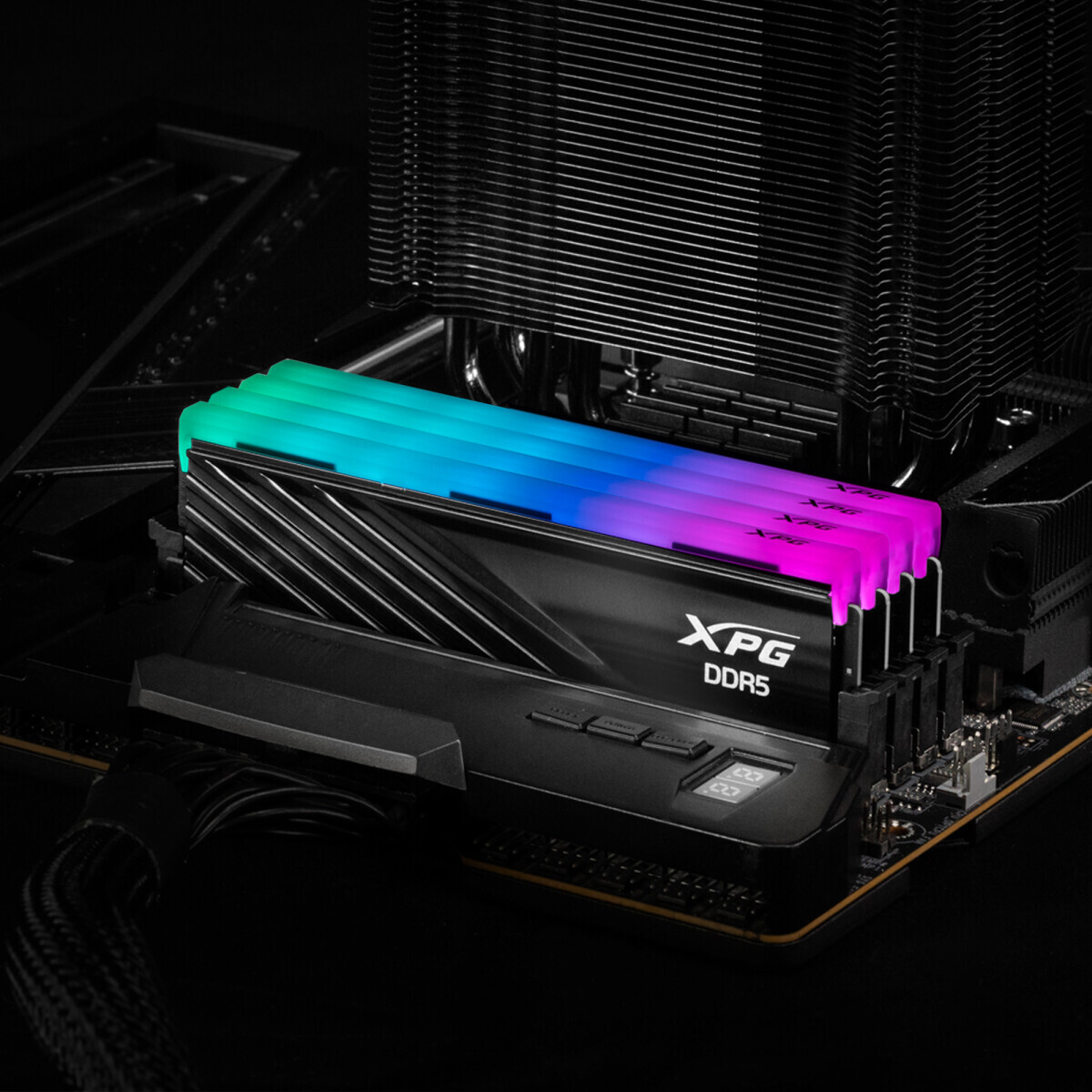 Arbeitsspeicher 32GB DDR5 6000MHz ADATA XPG Lancer Blade RGB (AX5U6000C4816G-DTLABRBK) (2x16GB KIT) - Foto 6