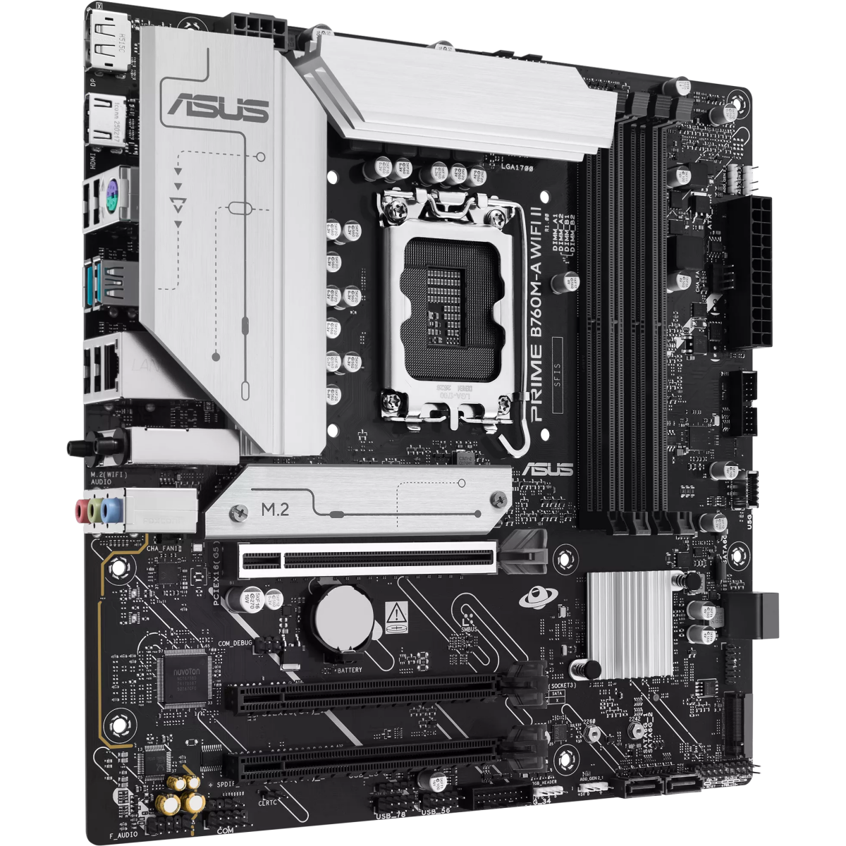 Mainboard ASUS PRIME B760M-A WIFI II - Foto 2