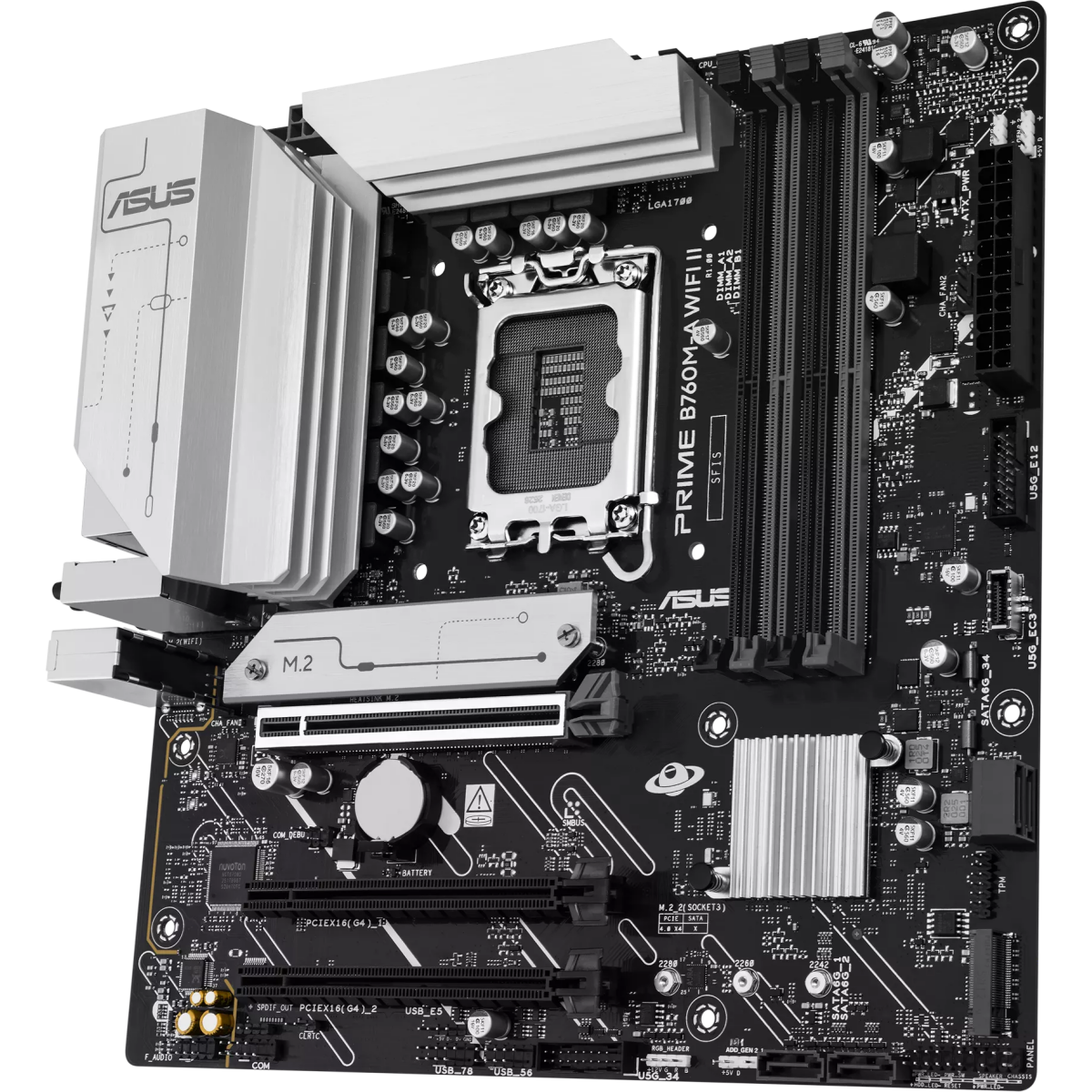 Mainboard ASUS PRIME B760M-A WIFI II - Foto 3