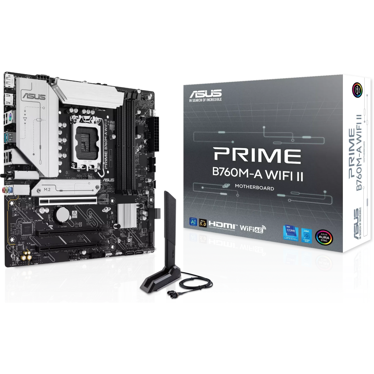 Mainboard ASUS PRIME B760M-A WIFI II - Foto 6