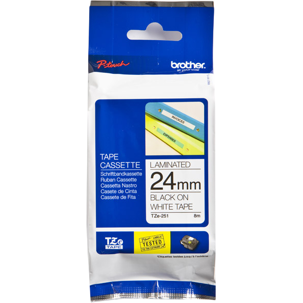 Bandkassette Brother TZE-251 - TZE251 - Foto 3