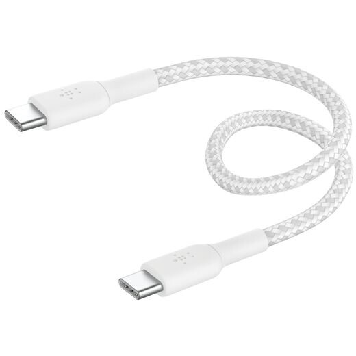 Kabel USB Type-C - USB Type-C, 0.15m, Belkin CAB004BT0MWH - Foto 4