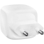 Netzwerk-Ladegerät Belkin BoostCharge Pro Dual USB-C GaN Wall Charger 50W White - WCH019kqWH - Foto 3