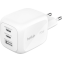 Netzladegerät Belkin BoostCharge Pro 3-Port GaN Wall Charger 70W White - WCH018HQWH