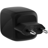 Netz-Ladegerät Belkin BoostCharge Pro Dual USB-C GaN Wall Charger 67W Black (WCH020kqBK)