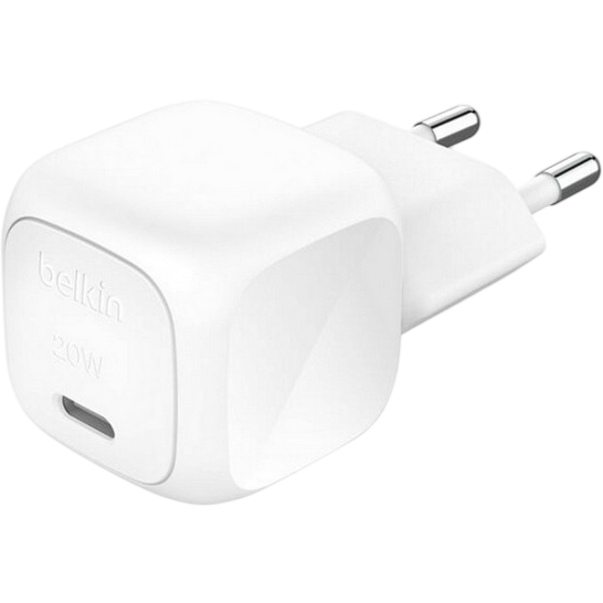 Netzladestation Belkin BoostCharge USB-C Wall Charger 20W + USB-C Cable White - WCA009kq1MWH-B6 - Foto 2