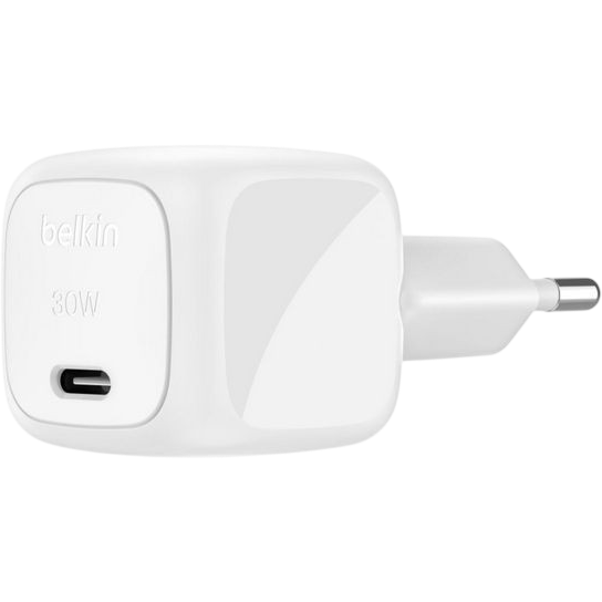 Netzladegerät Belkin BoostCharge Compact USB-C Wall Charger 30W White - WCA008KQWH - Foto 2