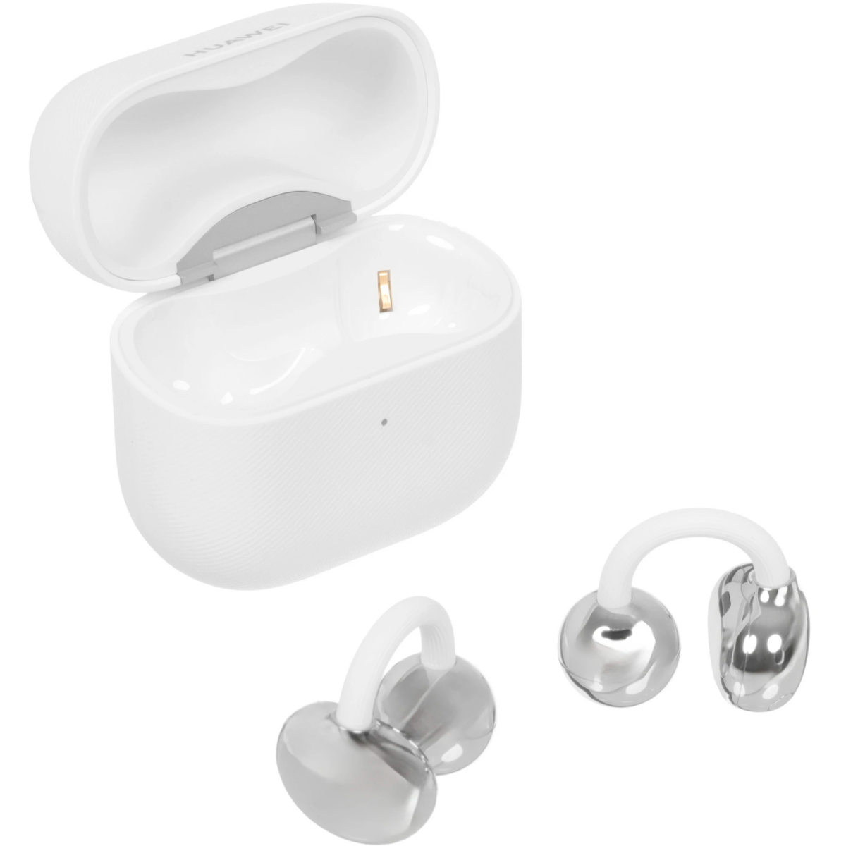 Headset Huawei FreeClip 2 White - 55038691