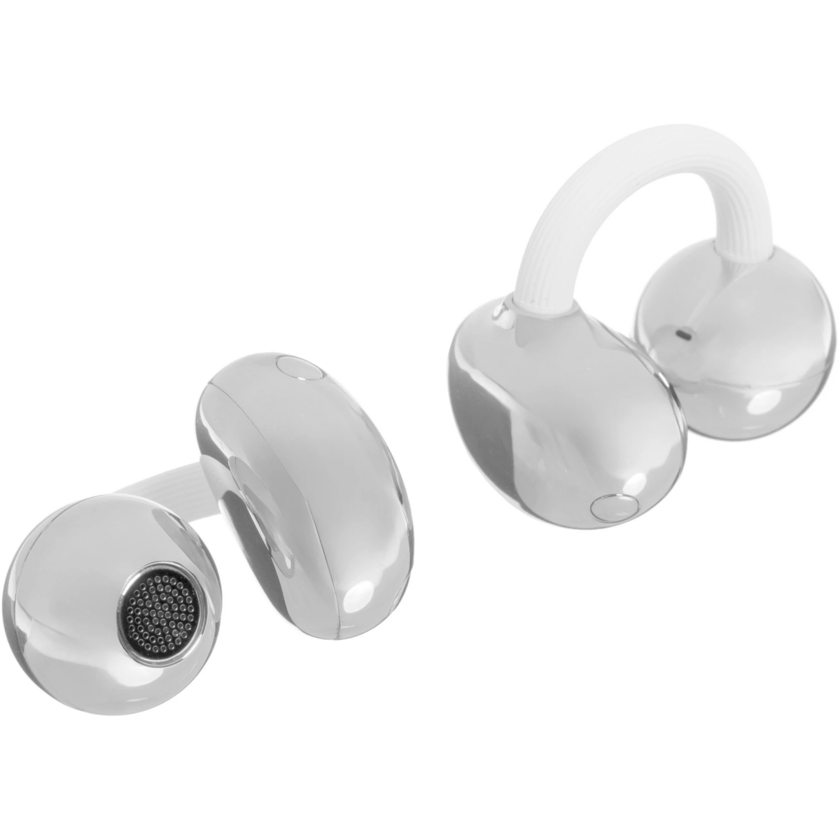 Headset Huawei FreeClip 2 White - 55038691 - Foto 6