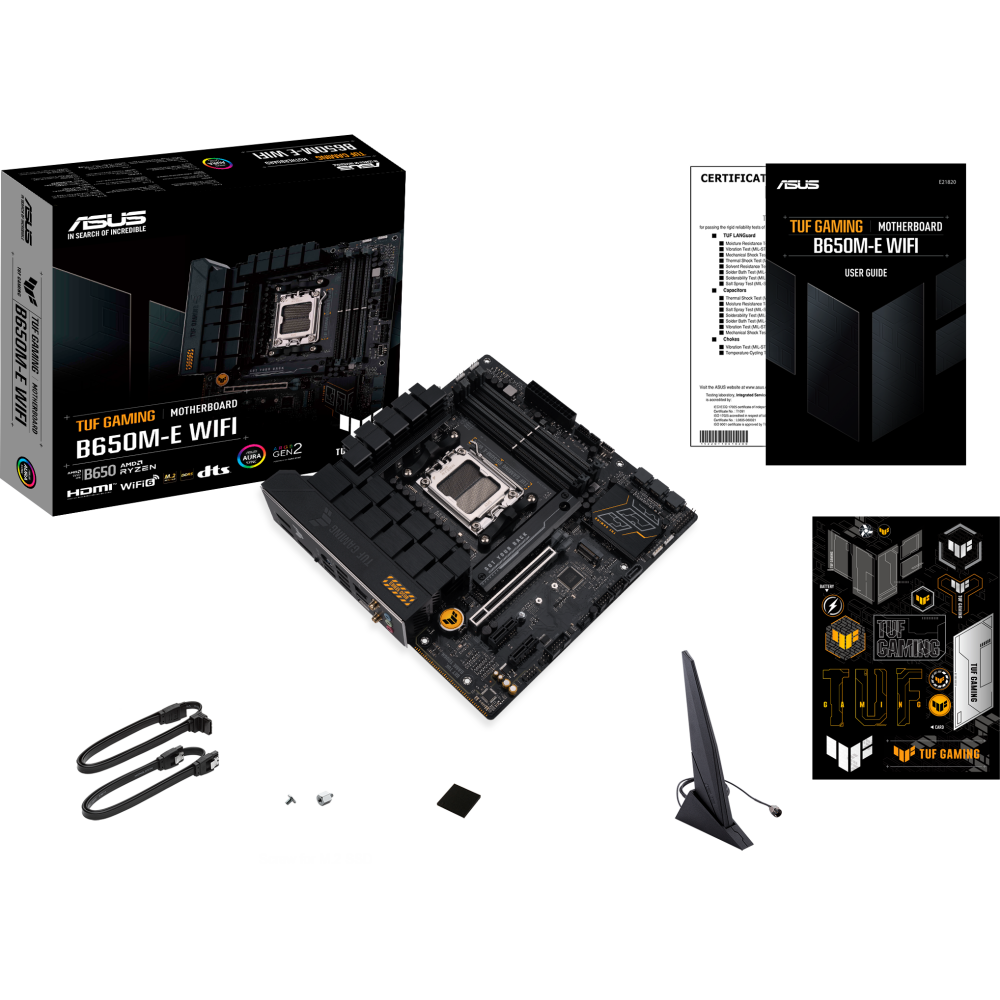 Mainboard ASUS TUF GAMING B650M-E WIFI - Foto 5