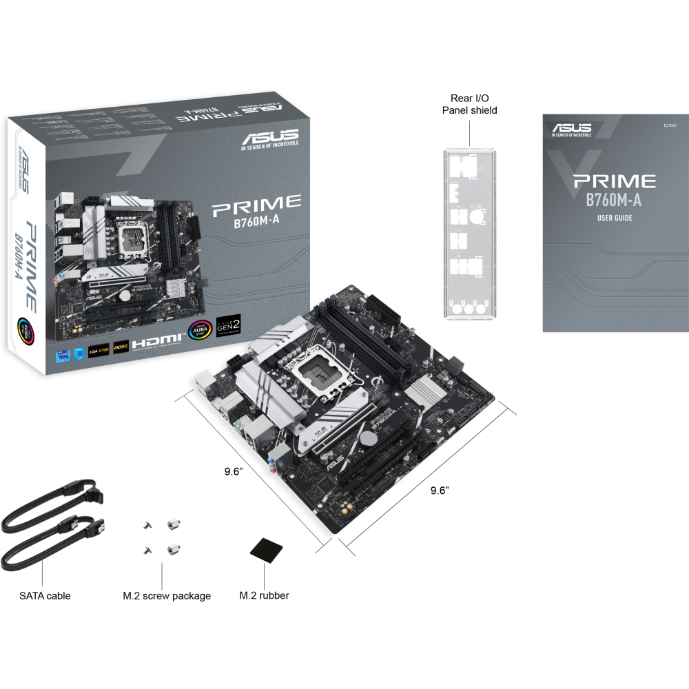 Mainboard ASUS PRIME B760M-A-CSM - Foto 5