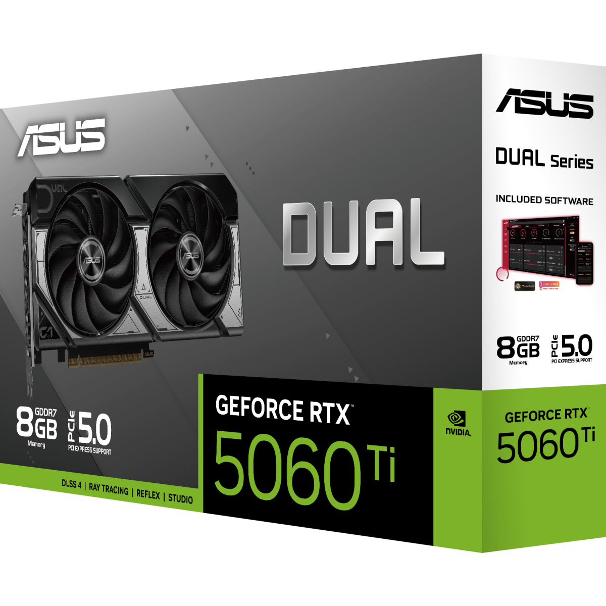Grafikkarte NVIDIA GeForce RTX 5060 Ti ASUS 8GB (DUAL-RTX5060TI-8G) - Foto 7