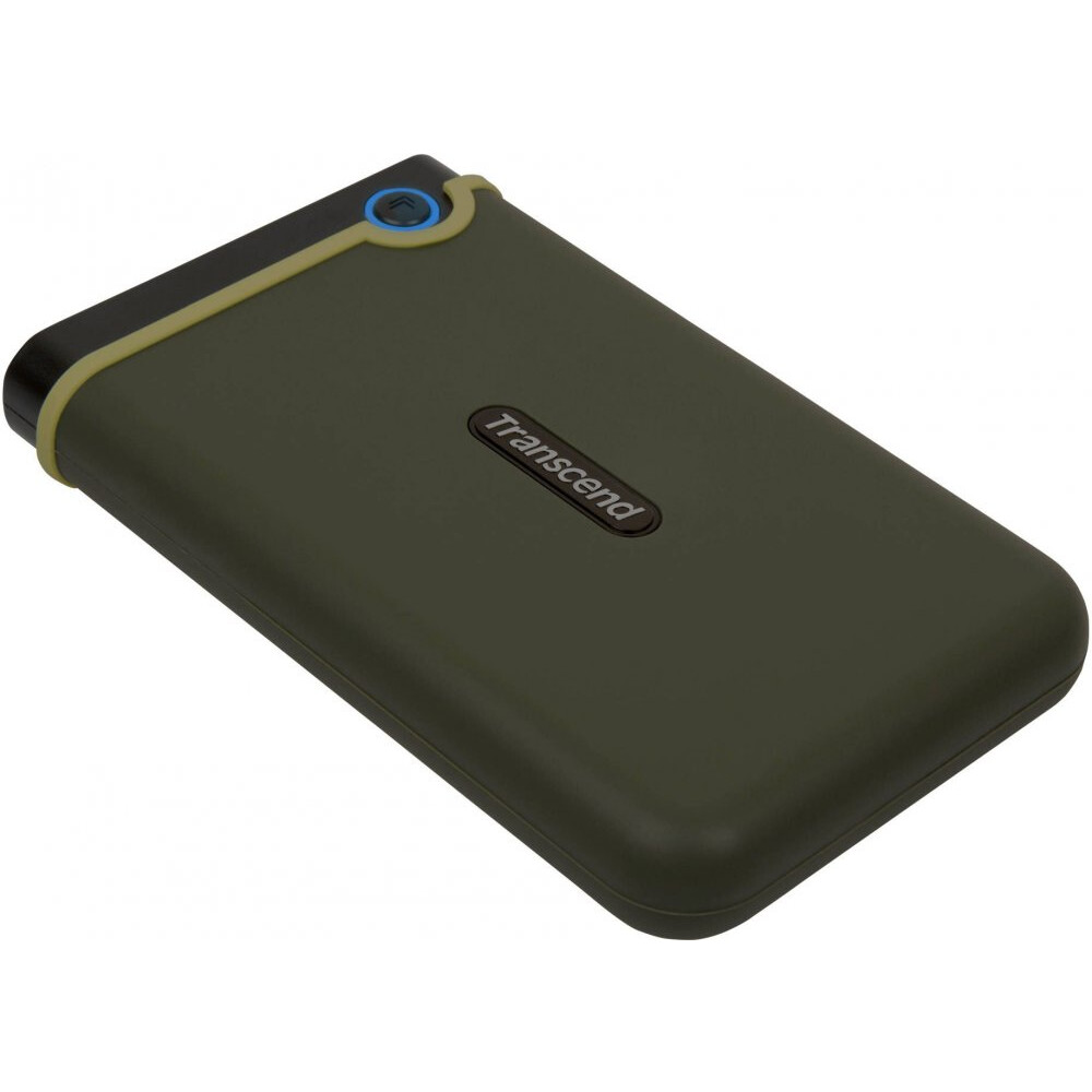 Externe Festplatte 1TB Transcend StoreJet 25M3 Military Green (TS1TSJ25M3G) - Foto 2