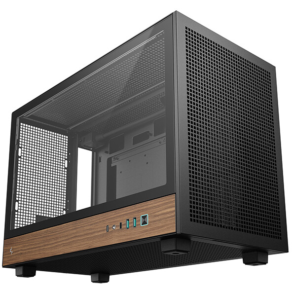 Gehäuse DeepCool CH260 Wood - R-CH260-BKNWM0-G-1 - Foto 2