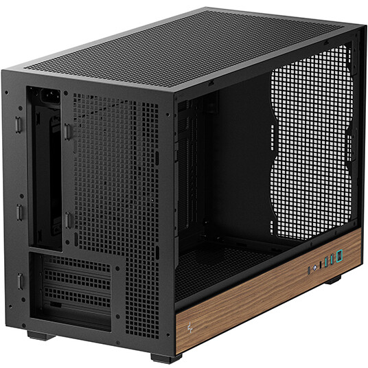 Gehäuse DeepCool CH260 Wood - R-CH260-BKNWM0-G-1 - Foto 7