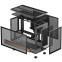 Gehäuse DeepCool CH260 Wood - R-CH260-BKNWM0-G-1 - Foto 10