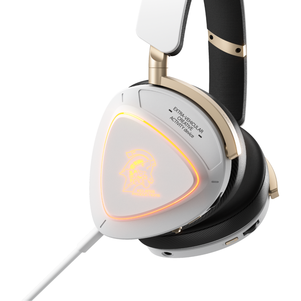 Headset ASUS ROG Delta II-KJP White - 90YH04C0-BHUA10 - Foto 2