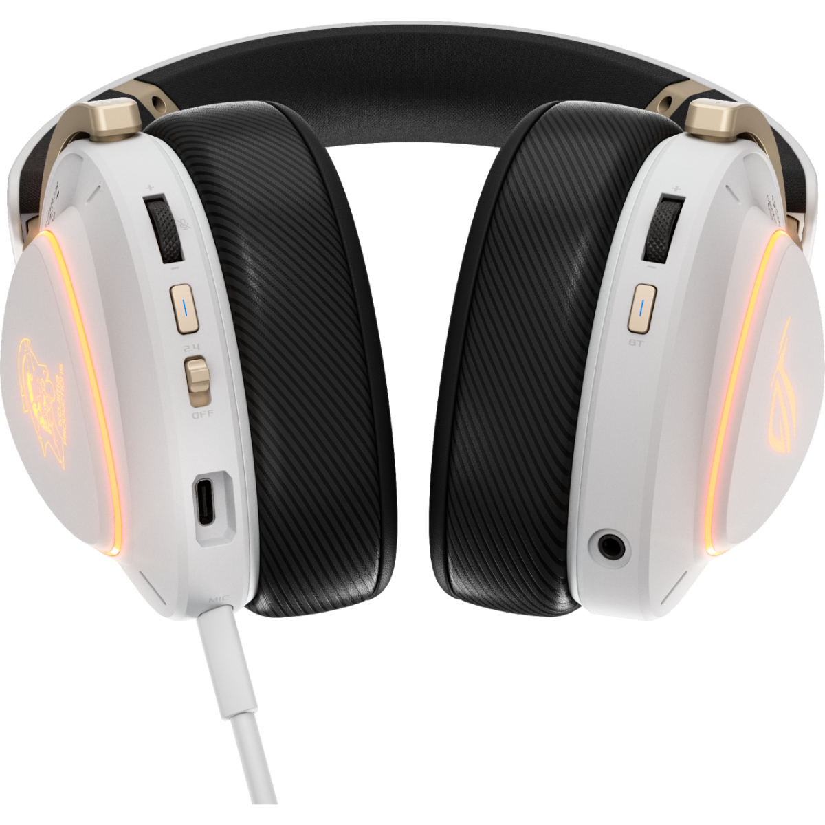 Headset ASUS ROG Delta II-KJP White - 90YH04C0-BHUA10 - Foto 5