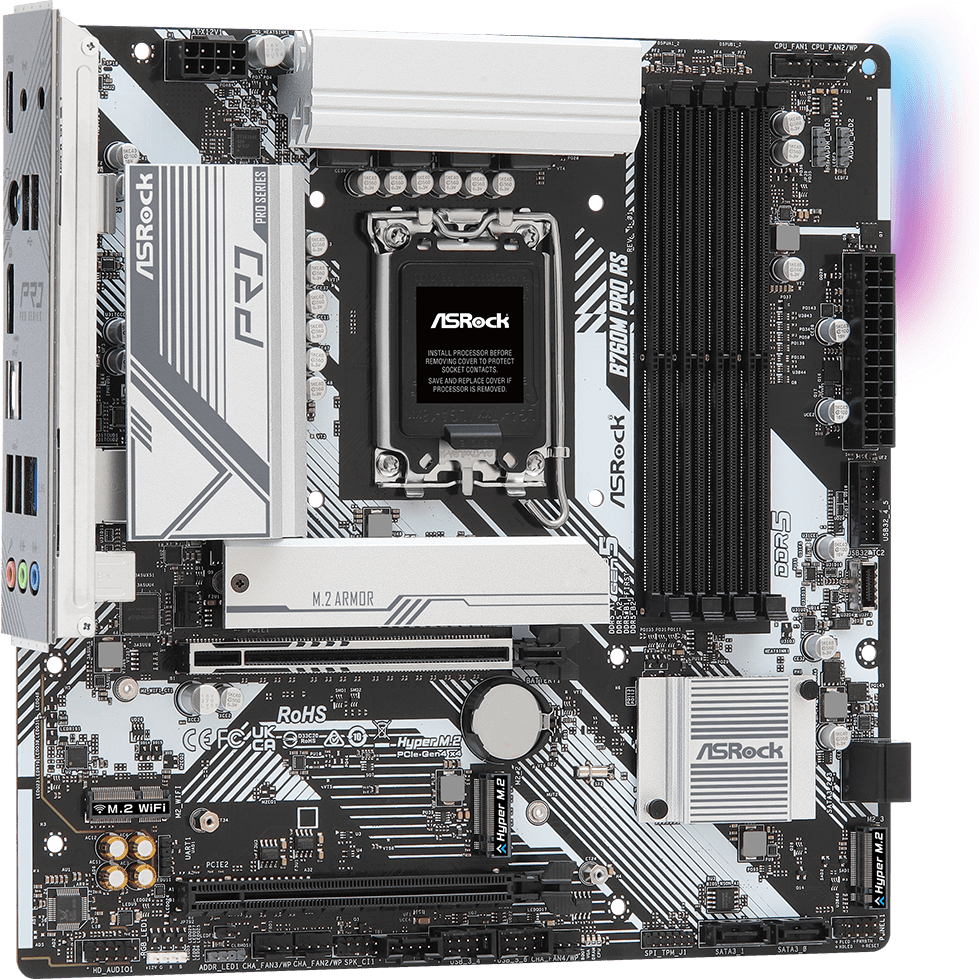 Mainboard ASRock B760M PRO RS - Foto 3