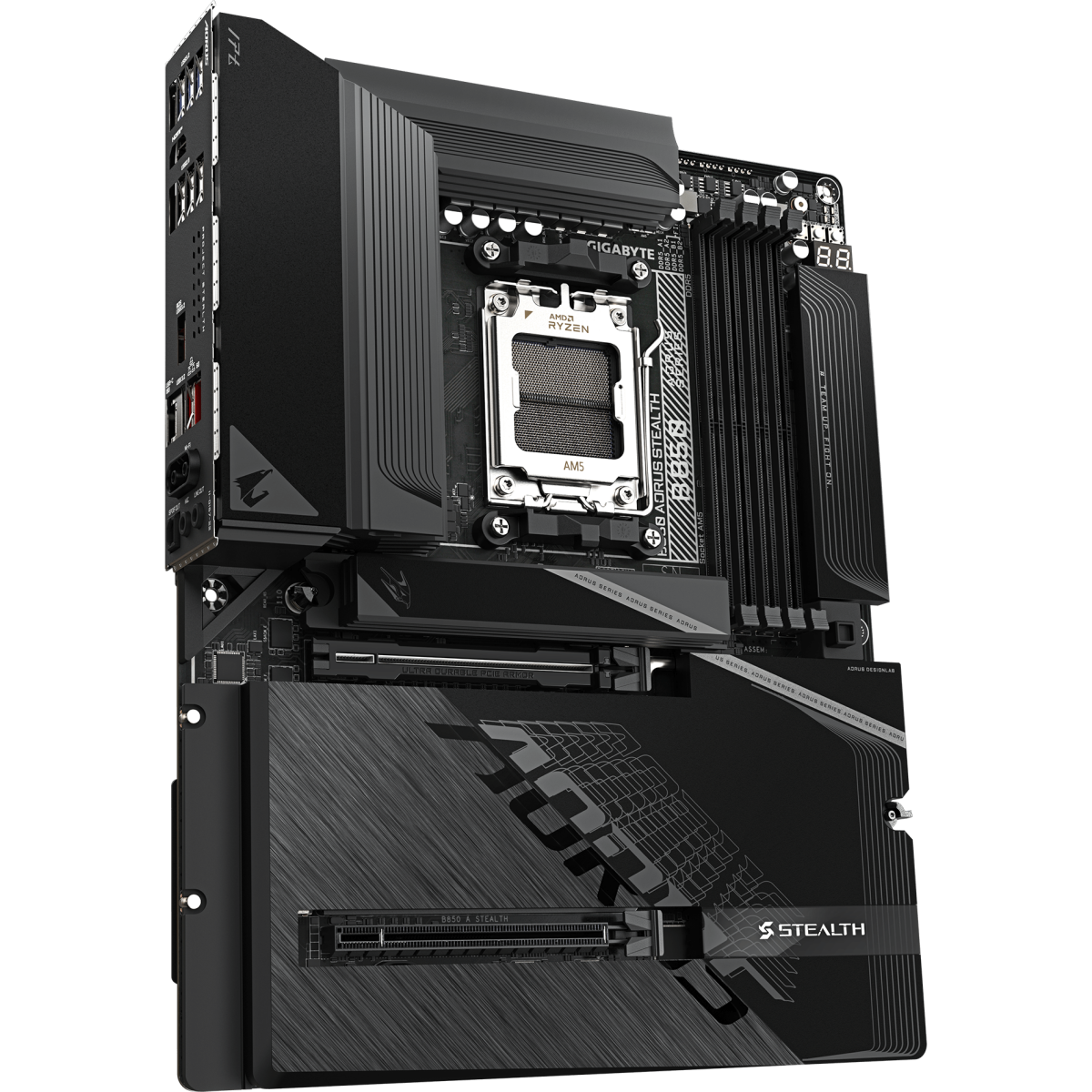 Mainboard Gigabyte B850 AORUS STEALTH - Foto 2