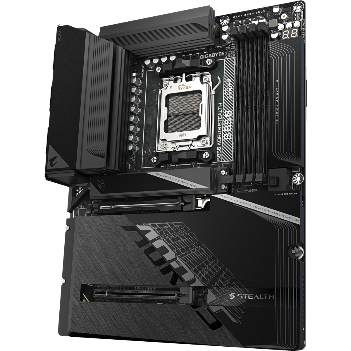 Mainboard Gigabyte B850 AORUS STEALTH - Foto 4