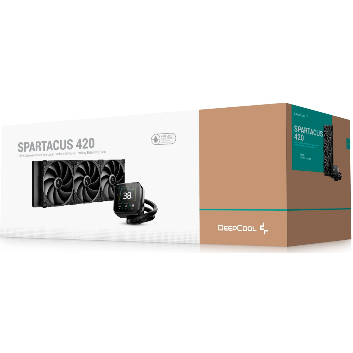 Wasserkühlungssystem DeepCool SPARTACUS 420 - R-SPT420-BKDSMP-G-1 - Foto 8
