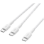 Kabel USB Type-C - 2x USB Type-C, 1.5m, Belkin CAC004hq1.5MWH - Foto 2