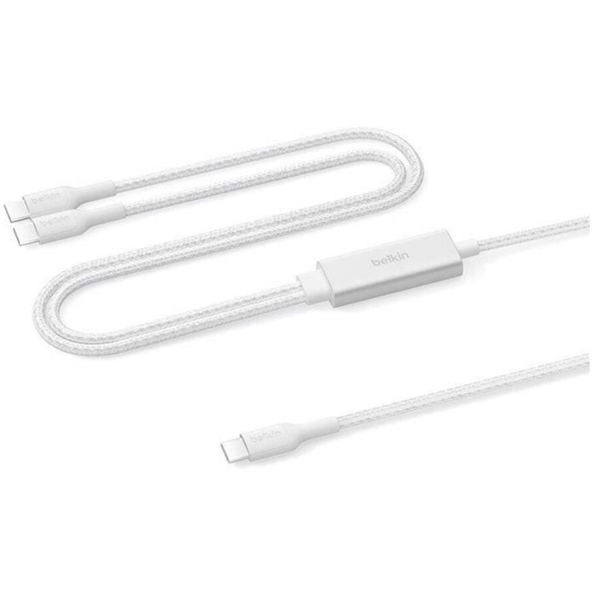 Kabel USB Type-C - 2x USB Type-C, 1.5m, Belkin CAC004hq1.5MWH - Foto 3