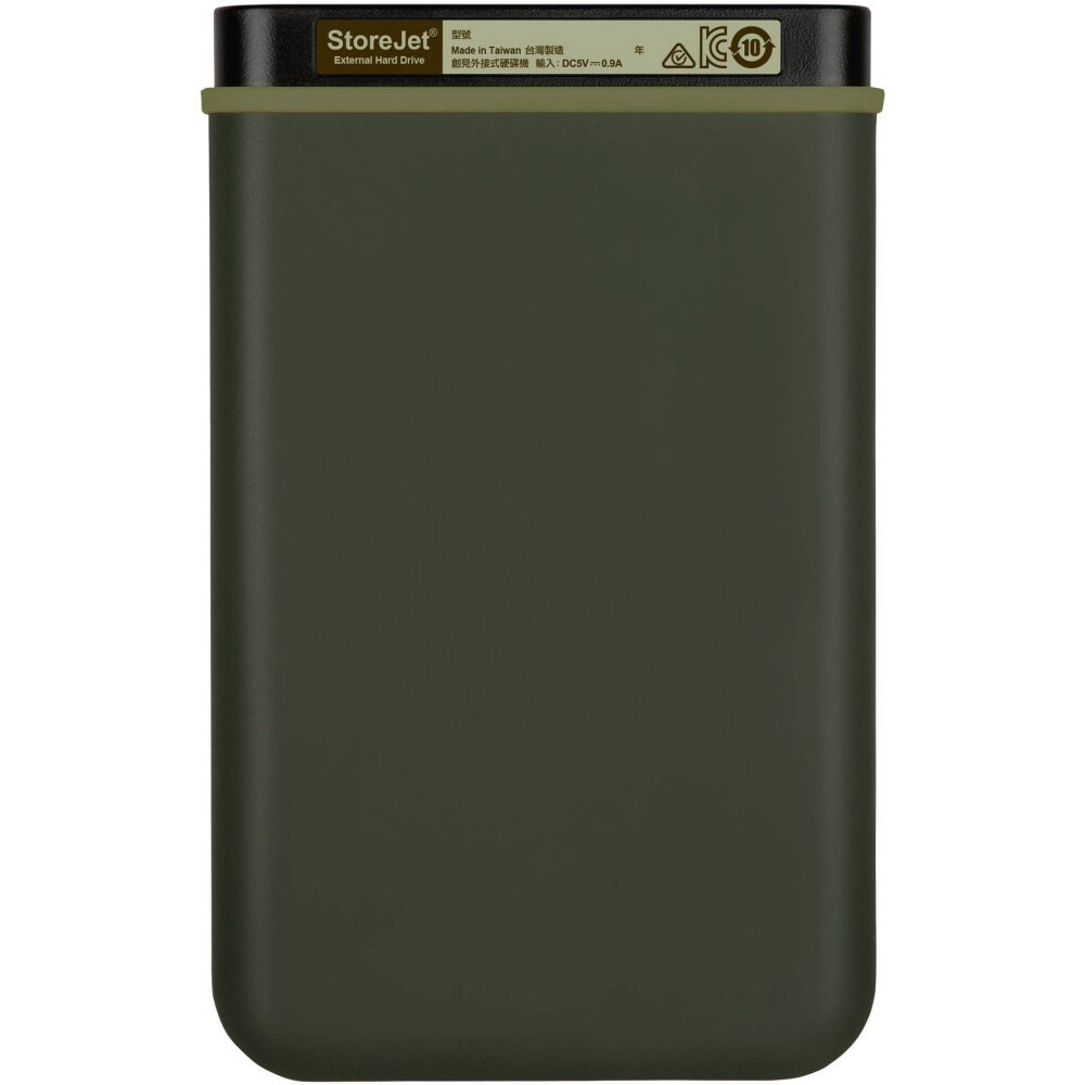 Externe Festplatte 1TB Transcend StoreJet 25M3 Military Green (TS1TSJ25M3G) - Foto 4