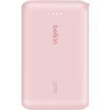 Externer Akku Belkin BoostCharge Power Bank 10K with Integrated Cable Pink (BPB021hqPK)