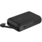 Externer Akku Belkin BoostCharge Power Bank 10K with Integrated Cable Black - BPB021hqBK