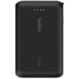 Externer Akku Belkin BoostCharge Power Bank 10K with Integrated Cable Black (BPB021hqBK)