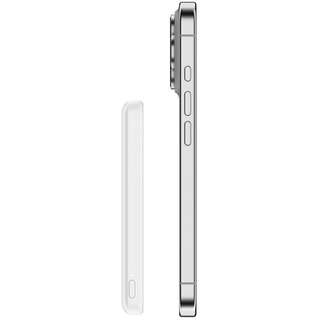 Externer Akku Belkin BoostCharge Slim Magnetic Power Bank 5K White - BPD010hqWH - Foto 2