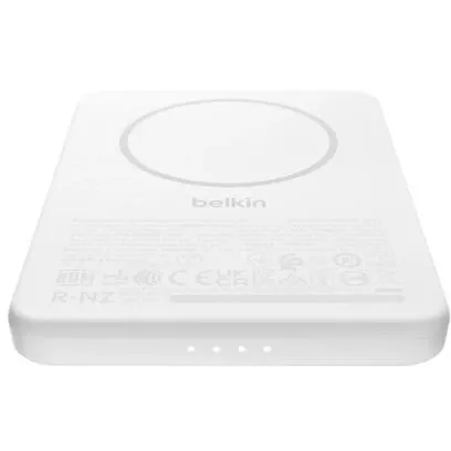 Externer Akku Belkin BoostCharge Slim Magnetic Power Bank 5K White - BPD010hqWH - Foto 6