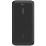 Externer Akku Belkin BoostCharge Power Bank 20K with Integrated Cable Black (BPB024hqBK)
