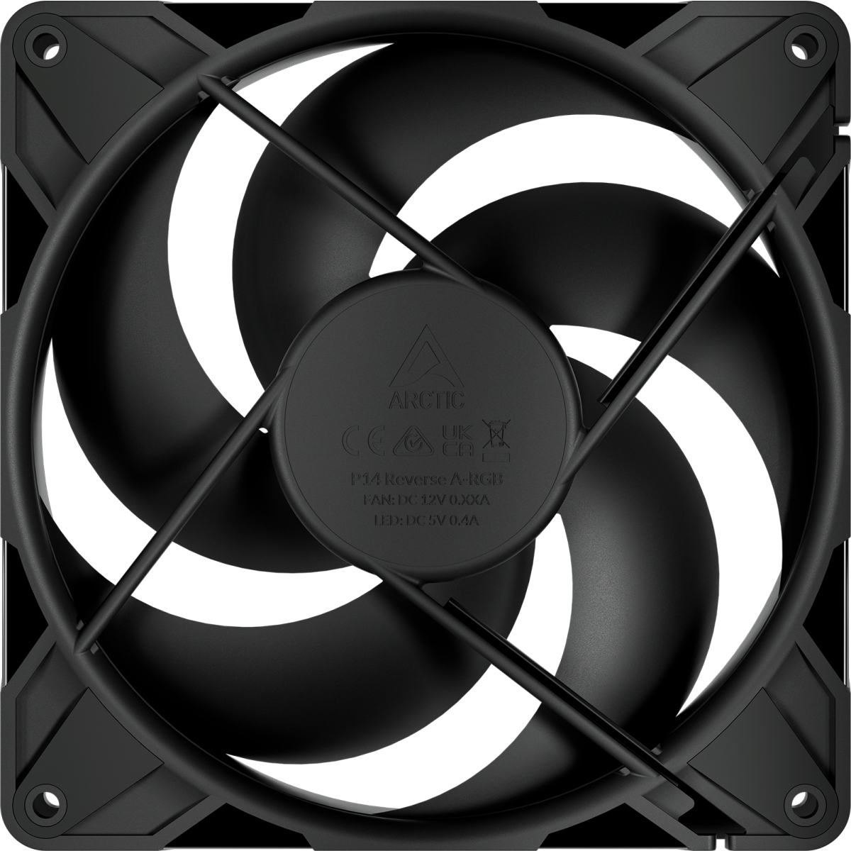 Gehäuselüfter Arctic P14 Pro Reverse Black (3 pcs) - ACFAN00330A - Foto 4